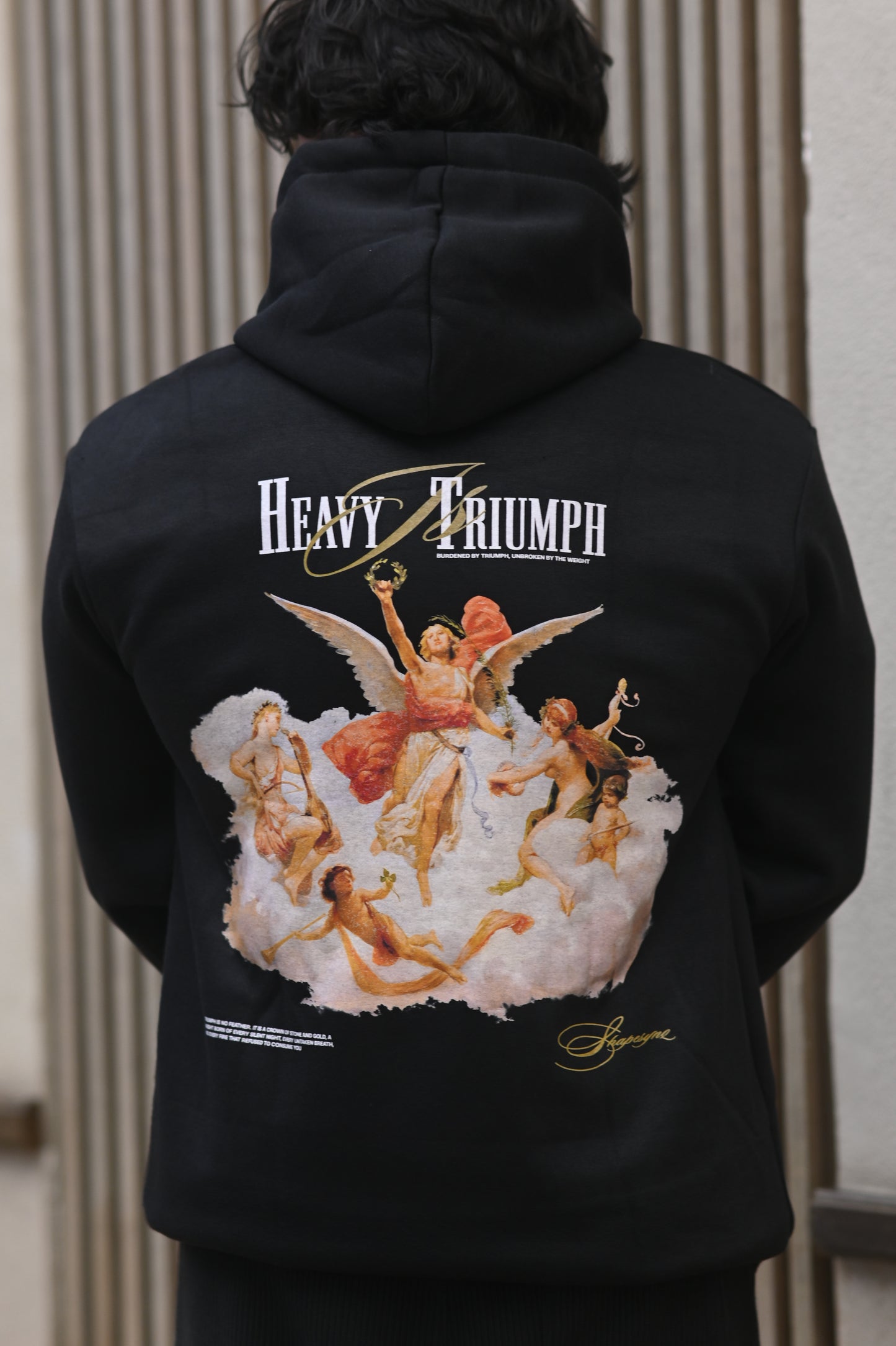Heavy Triumph Hoodie – 400 GSM Cotton-Poly Blend | Premium Streetwear Canada