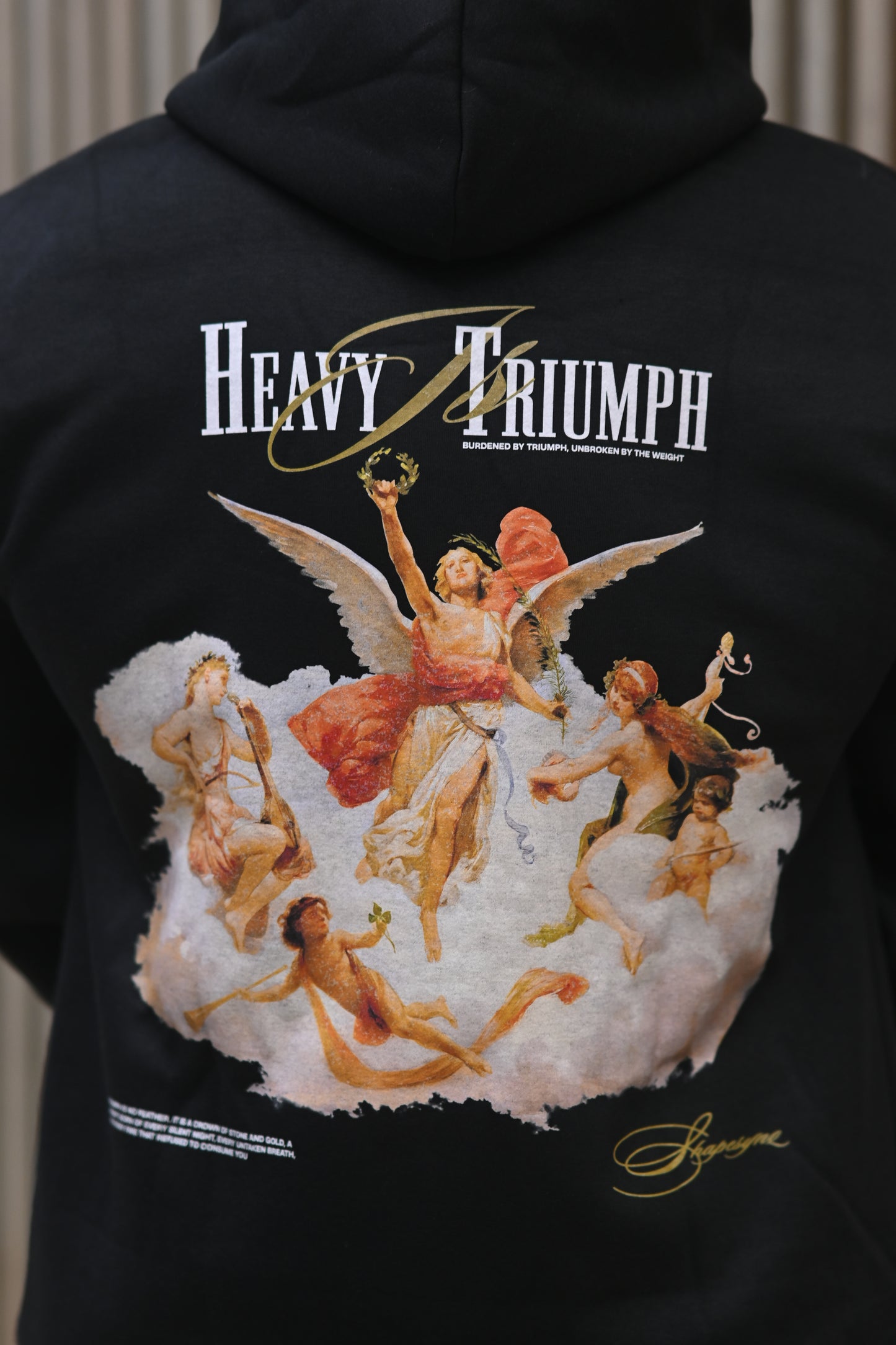 Heavy Triumph Hoodie – 400 GSM Cotton-Poly Blend | Premium Streetwear Canada