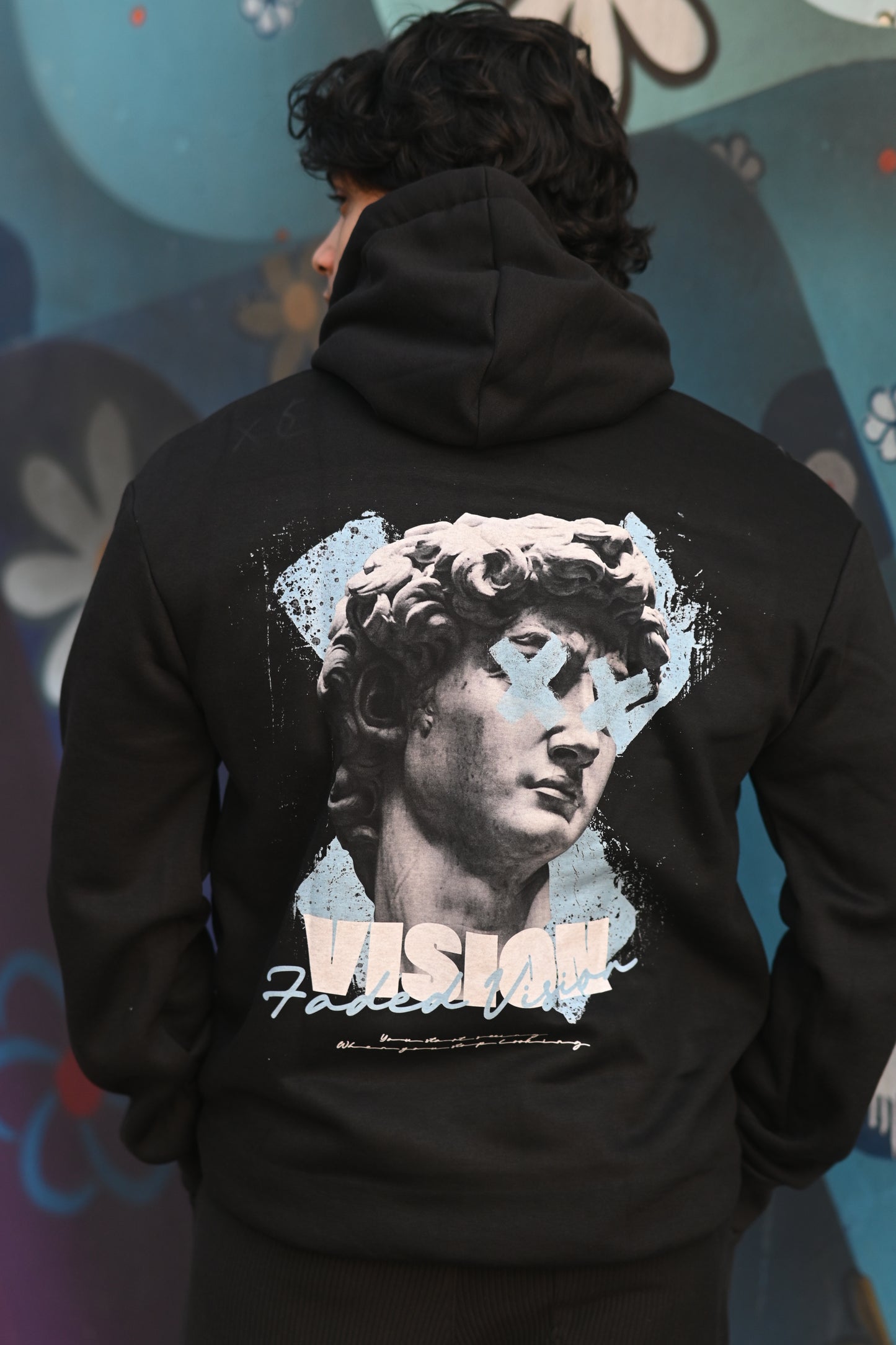 Faded Vision – 400 GSM Relaxed Fit Heavyweight Hoodie (Unisex | CAD)