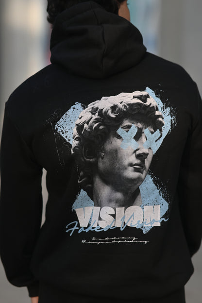 Faded Vision – 400 GSM Relaxed Fit Heavyweight Hoodie (Unisex | CAD)
