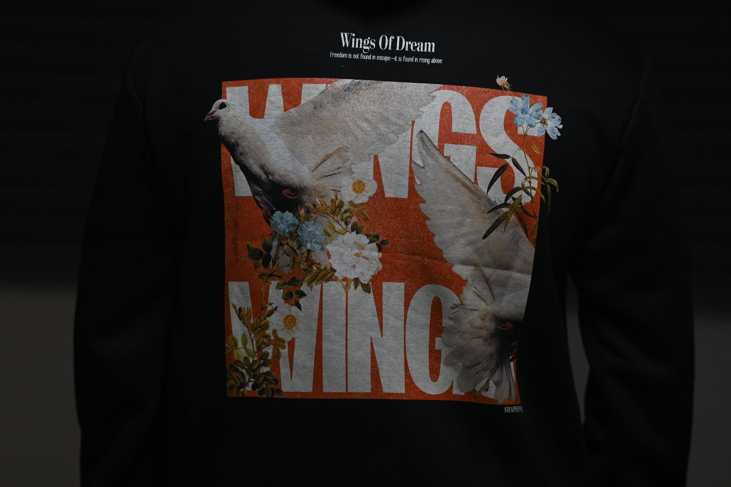 Wings of Dream Hoodie – 400 GSM Heavyweight Cotton-Poly | Canada Edition